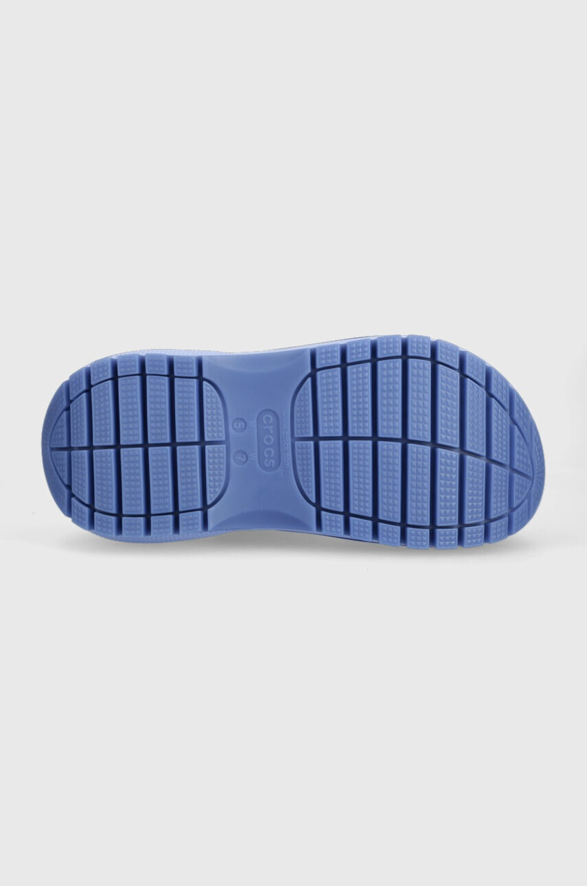 Crocs Чехли Classic Mega Crush Clog в лилаво с платформа 207988 - Pepit.bg