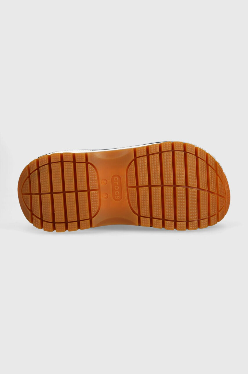 Crocs Чехли Classic Mega Crush Denim Clog - Pepit.bg