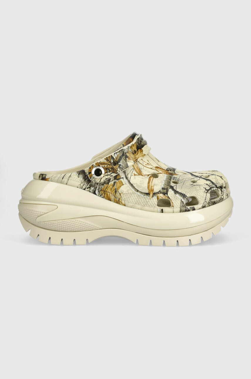 Crocs Чехли Classic Mega Crush Real Tree Clog - Pepit.bg