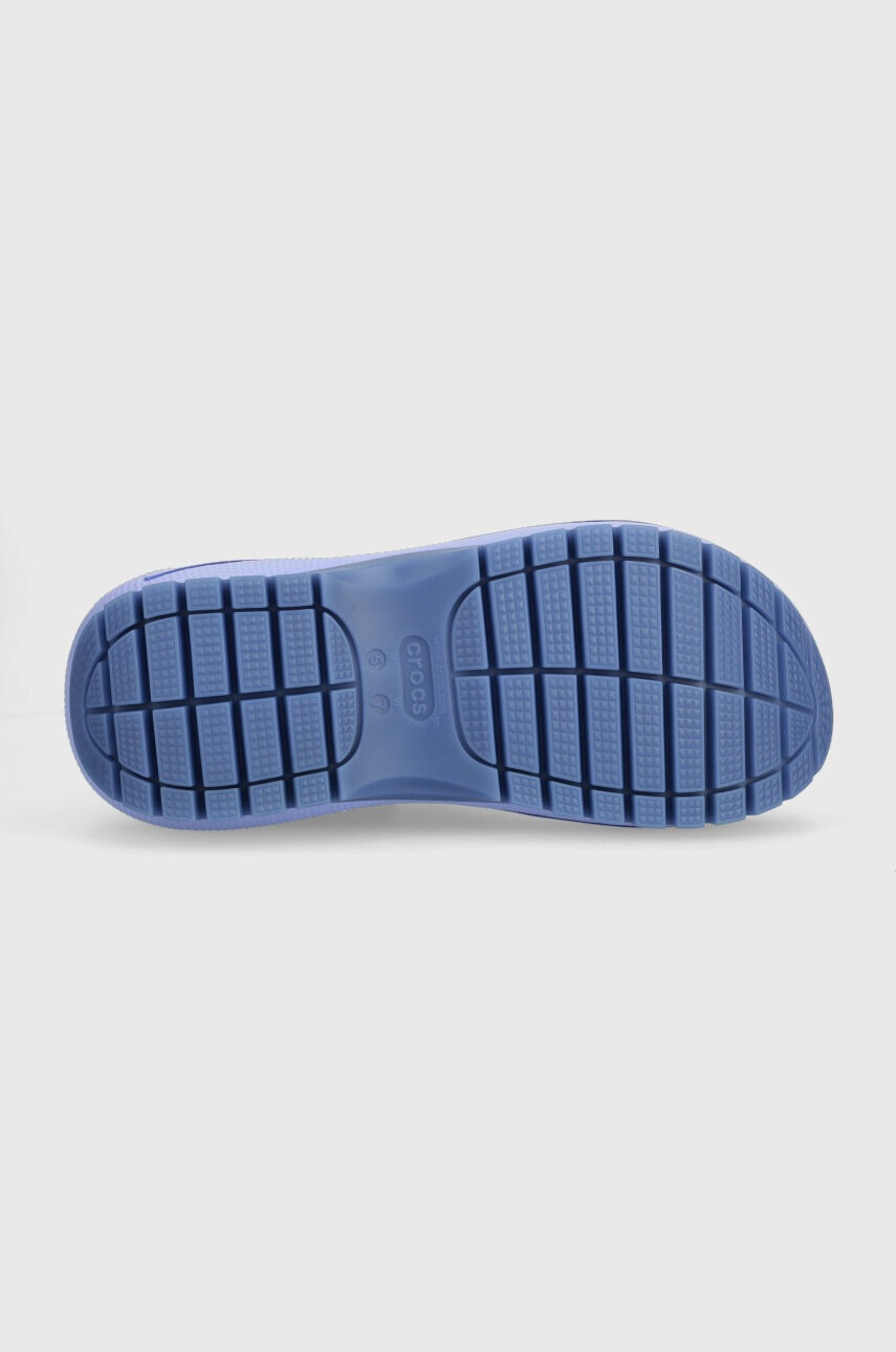 Crocs Чехли Classic Mega Crush Sandal в бежово с платформа 207989 - Pepit.bg