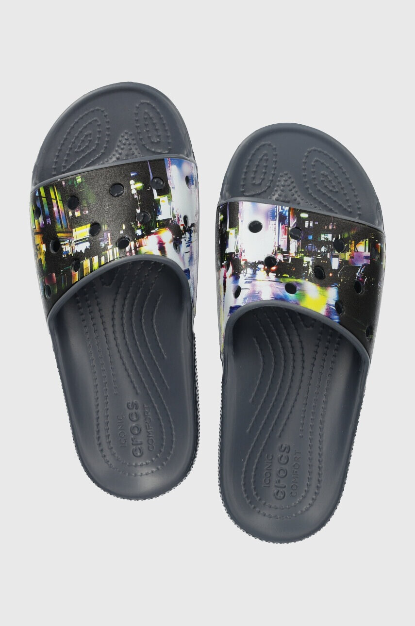 Crocs Чехли CLASSIC META SPACE в тъмносиньо - Pepit.bg