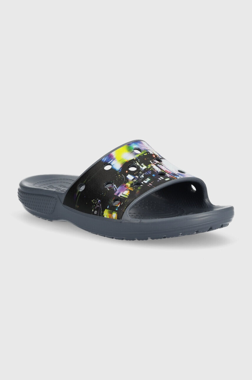 Crocs Чехли CLASSIC META SPACE в тъмносиньо - Pepit.bg