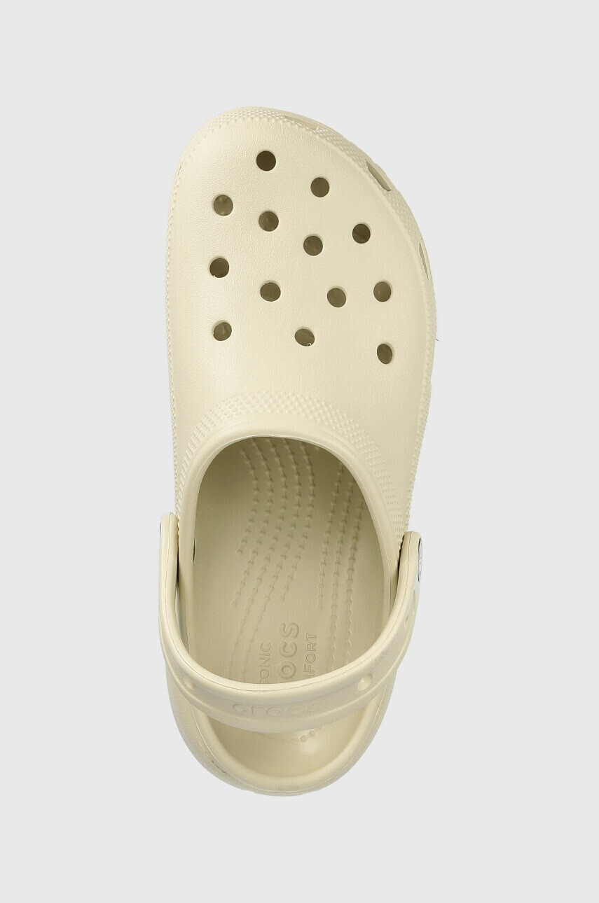 Crocs Чехли Classic Platform Clog Classic Platform Clog W в бежово с платформа 206750 - Pepit.bg