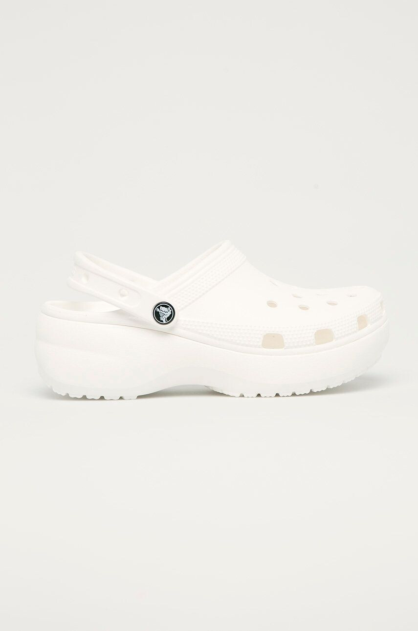 Crocs Чехли Classic Platform Clog в бяло 206750 - Pepit.bg