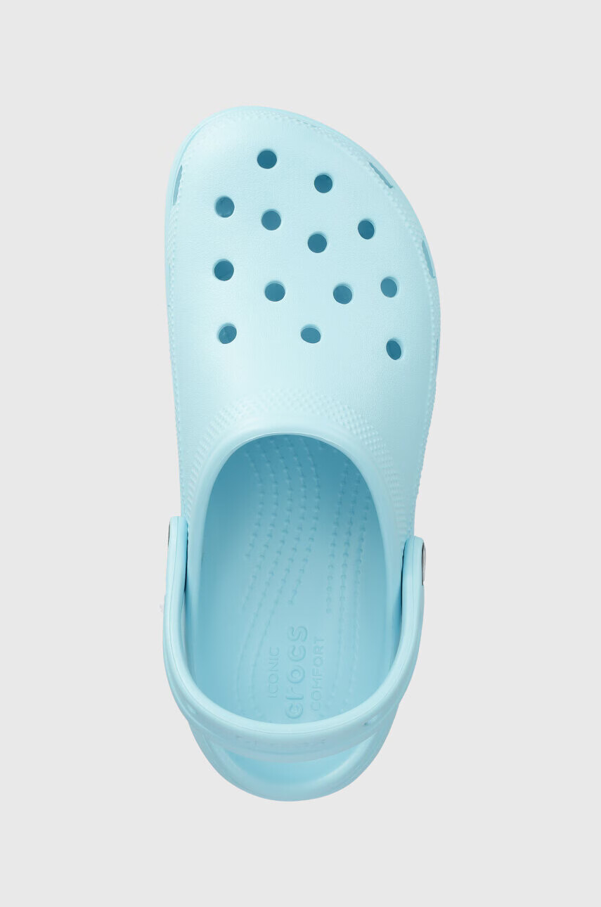 Crocs Чехли Classic Platform Clog в синьо с платформа 206750 - Pepit.bg