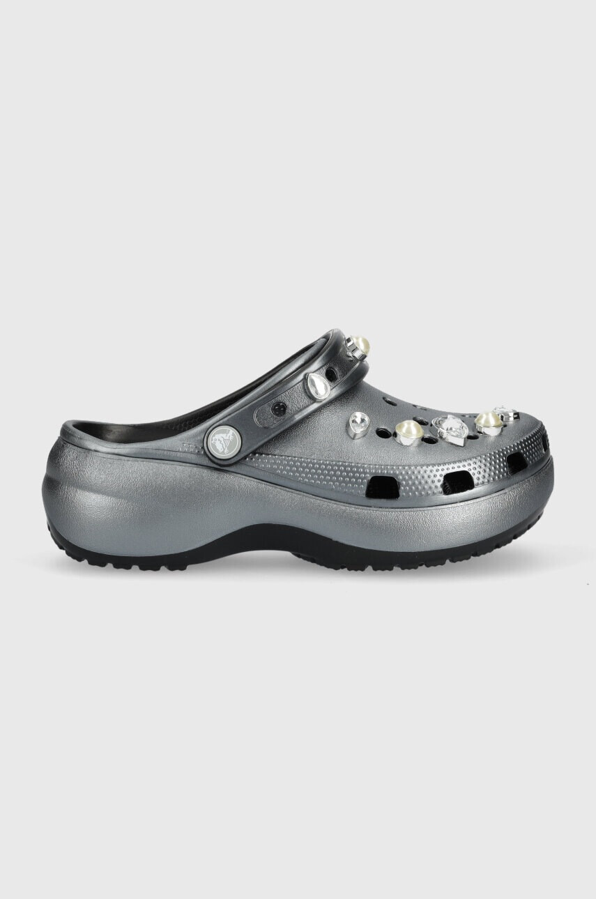 Crocs Чехли Classic Platform Crystals Pearls Clog - Pepit.bg