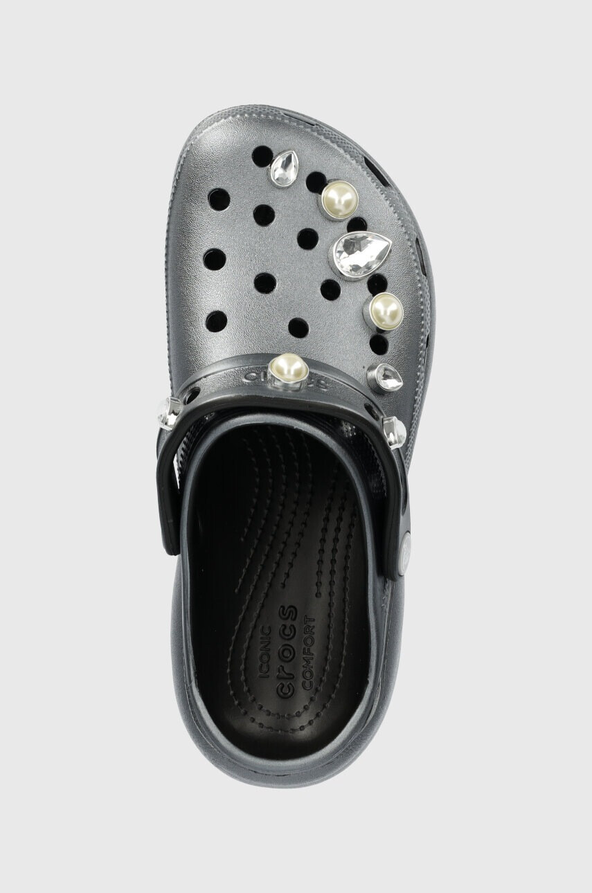 Crocs Чехли Classic Platform Crystals Pearls Clog - Pepit.bg