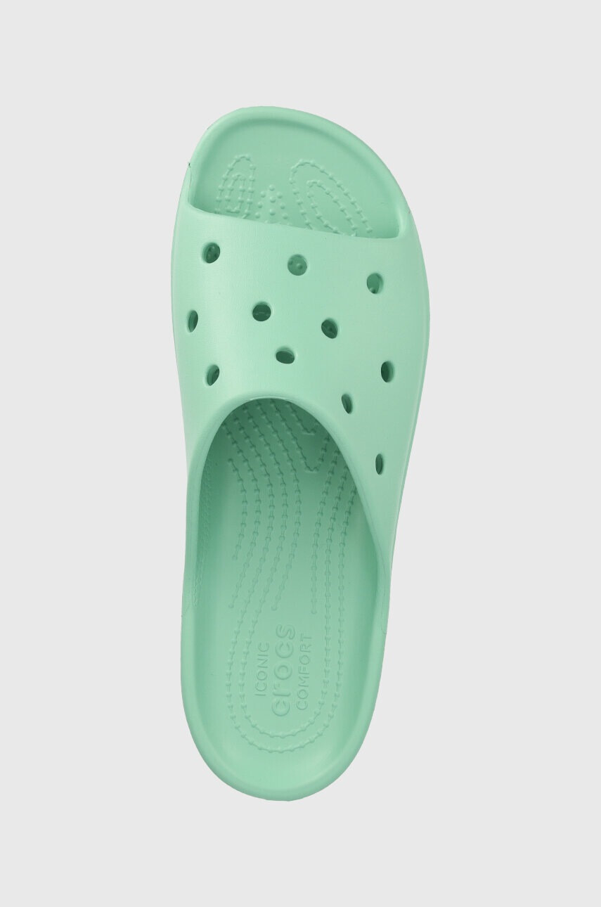 Crocs Чехли Classic Platform Slide в тюркоазено 208180 - Pepit.bg