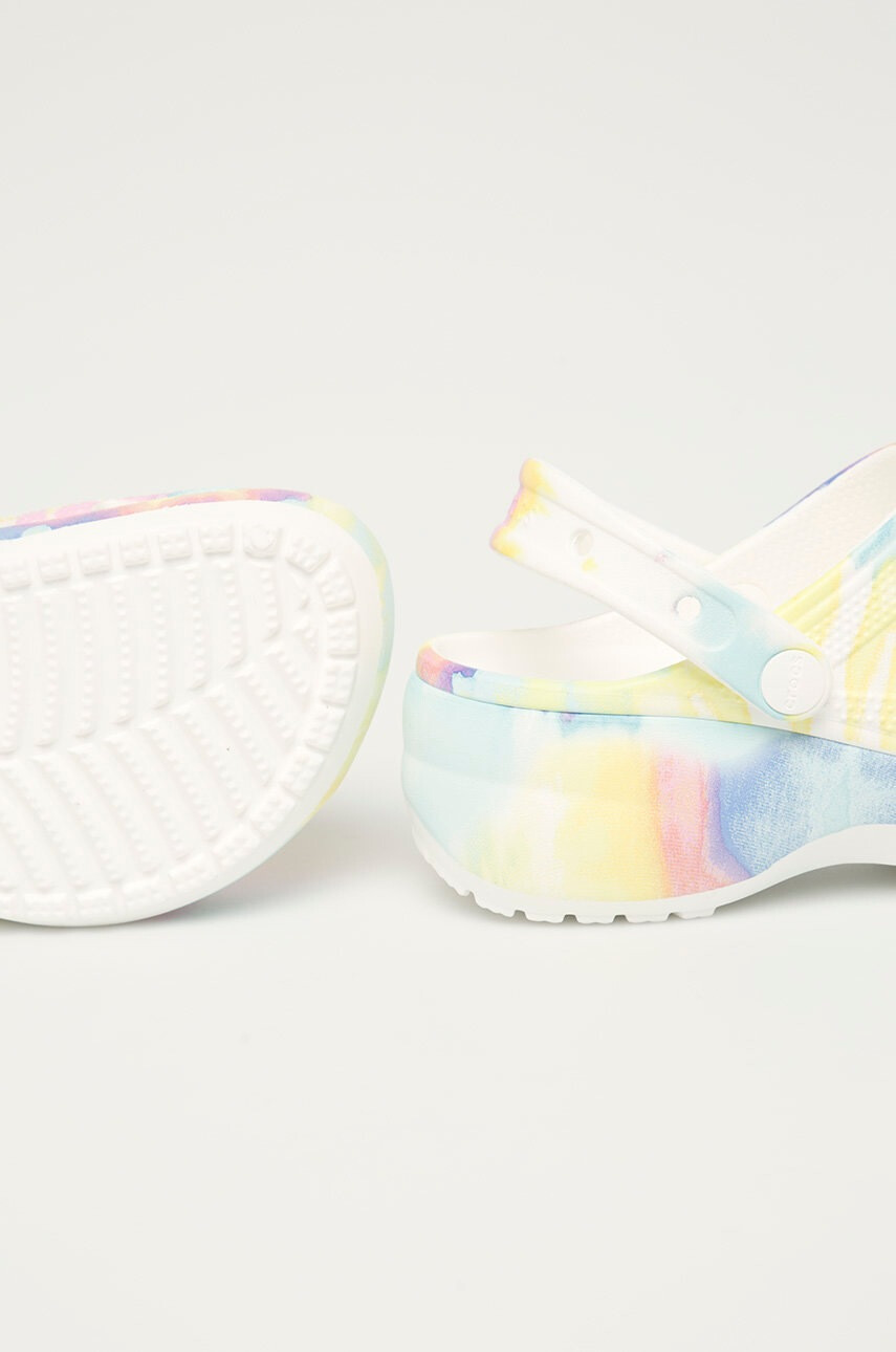 Crocs Чехли Classic Platform Tie Dye Graph - Pepit.bg
