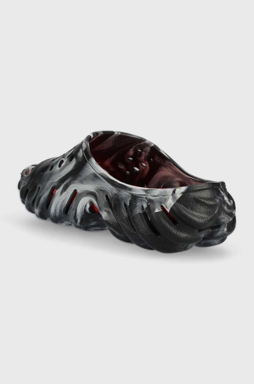 Crocs Чехли Echo Marbled Slide в черно 208467 - Pepit.bg