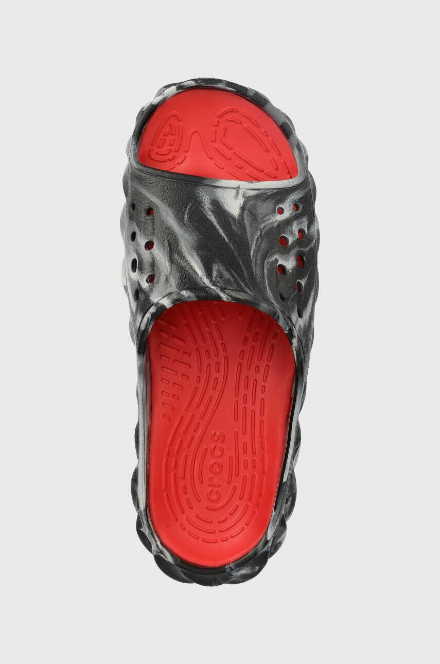 Crocs Чехли Echo Marbled Slide в черно 208467 - Pepit.bg