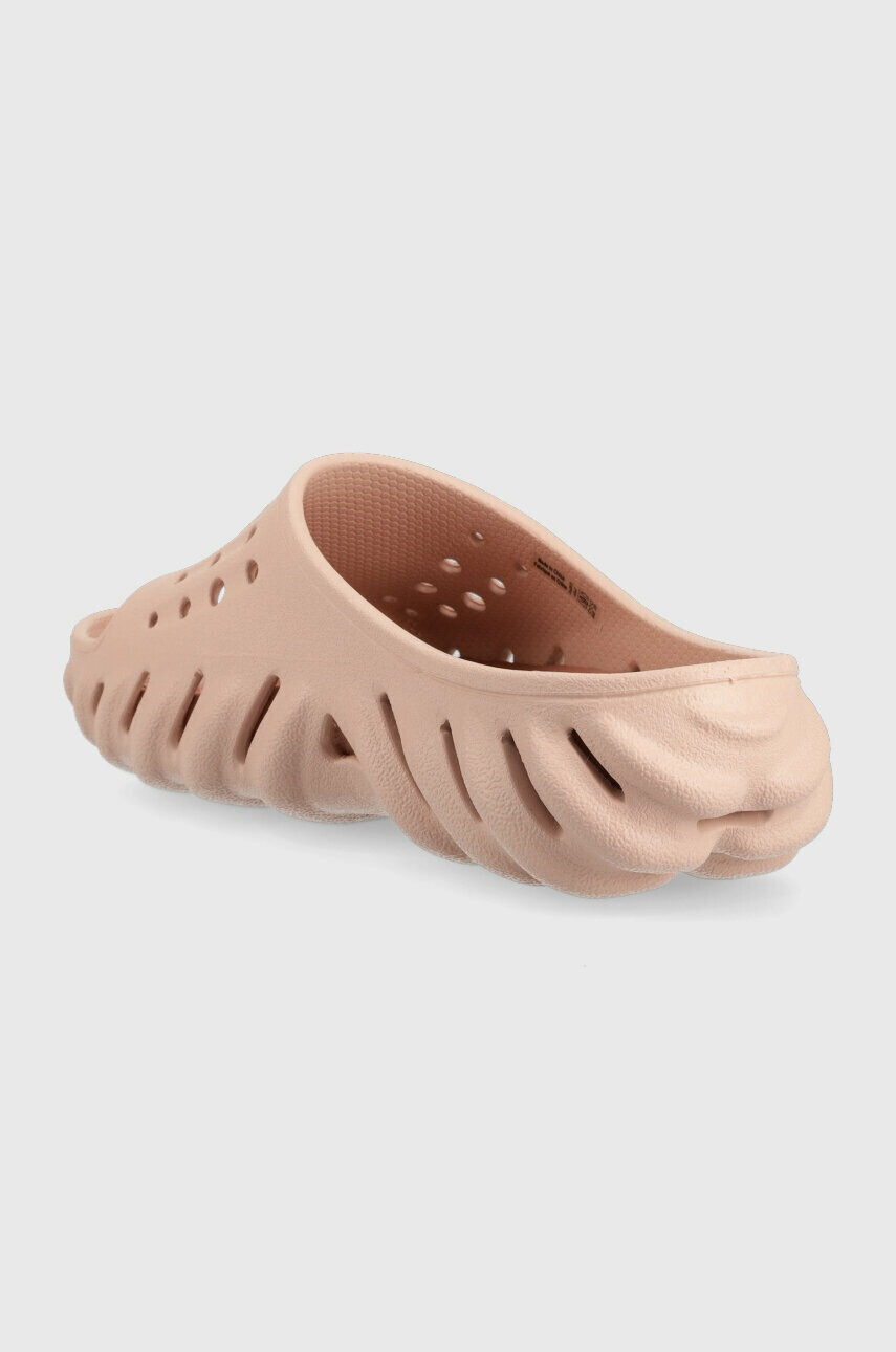 Crocs Чехли ECHO SLIDE в розово с платформа 208170 - Pepit.bg