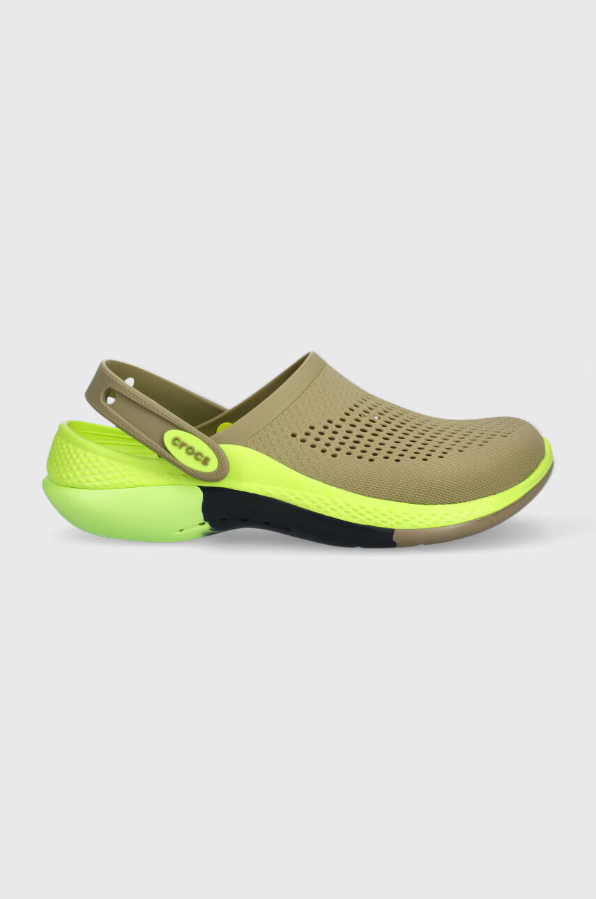Crocs Чехли Literide 360 Ombre Marbled Clog в зелено 208281 - Pepit.bg