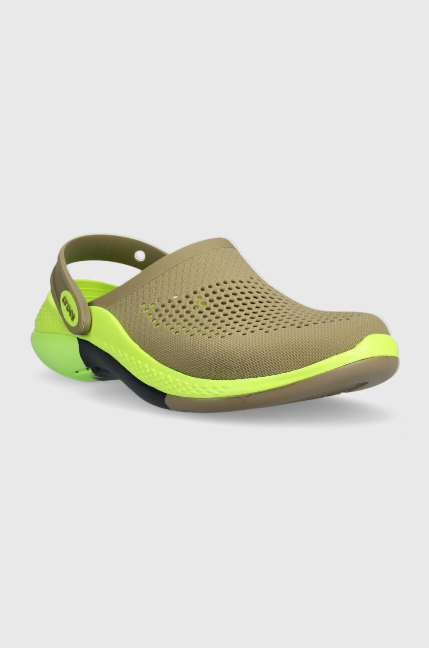 Crocs Чехли Literide 360 Ombre Marbled Clog в зелено 208281 - Pepit.bg