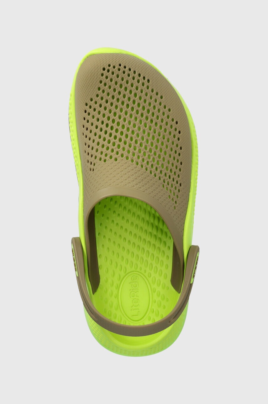 Crocs Чехли Literide 360 Ombre Marbled Clog в зелено 208281 - Pepit.bg