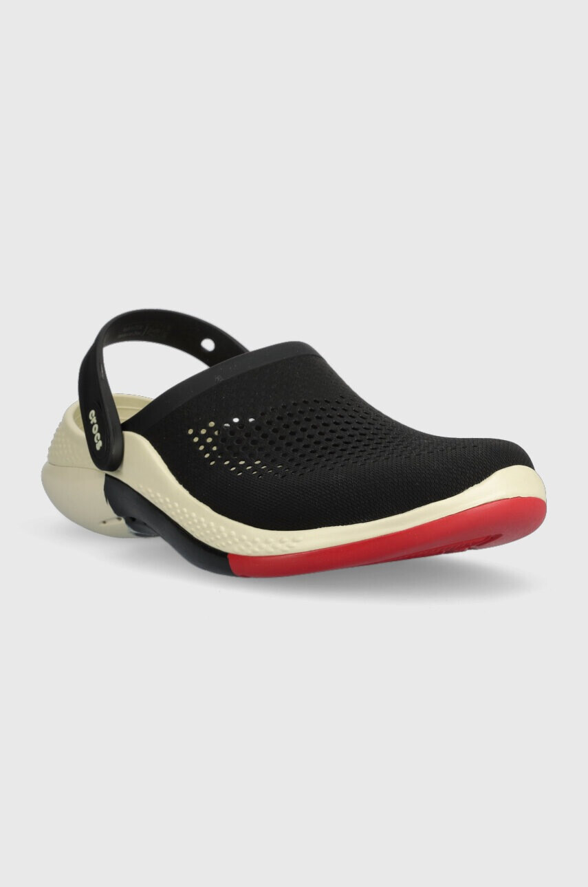 Crocs Чехли Literide 360 Ombre Marbled Clog в черно 208281 - Pepit.bg