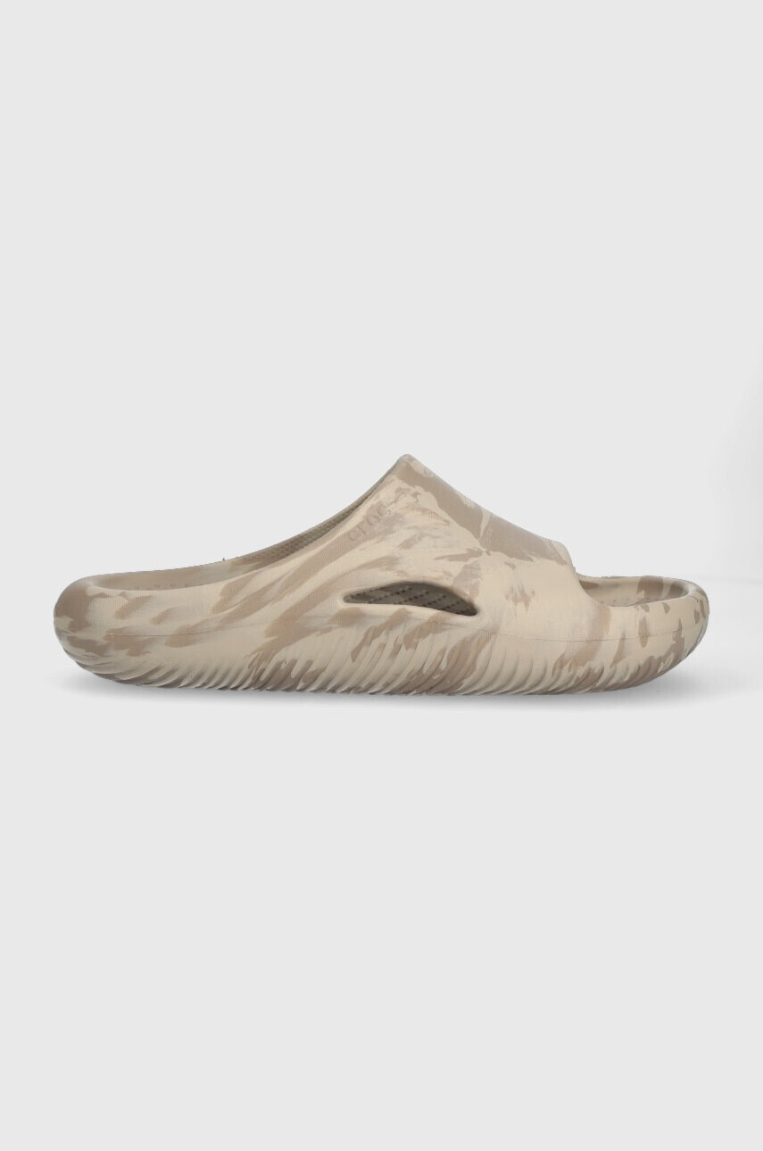 Crocs Чехли Mellow Marbled Slide в сиво 208579 - Pepit.bg