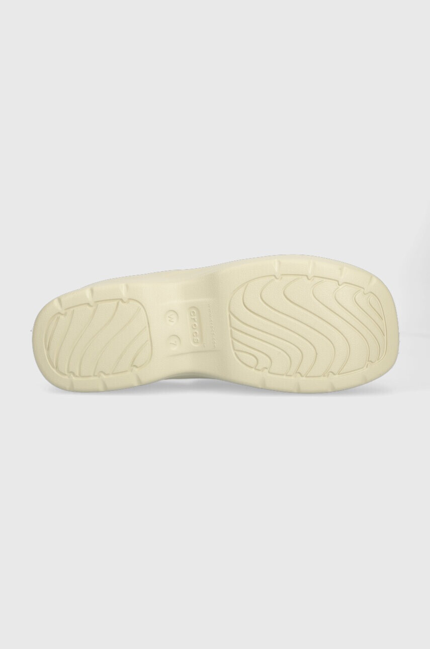 Crocs Чехли Skyline Slide в бежово с платформа 208182 - Pepit.bg