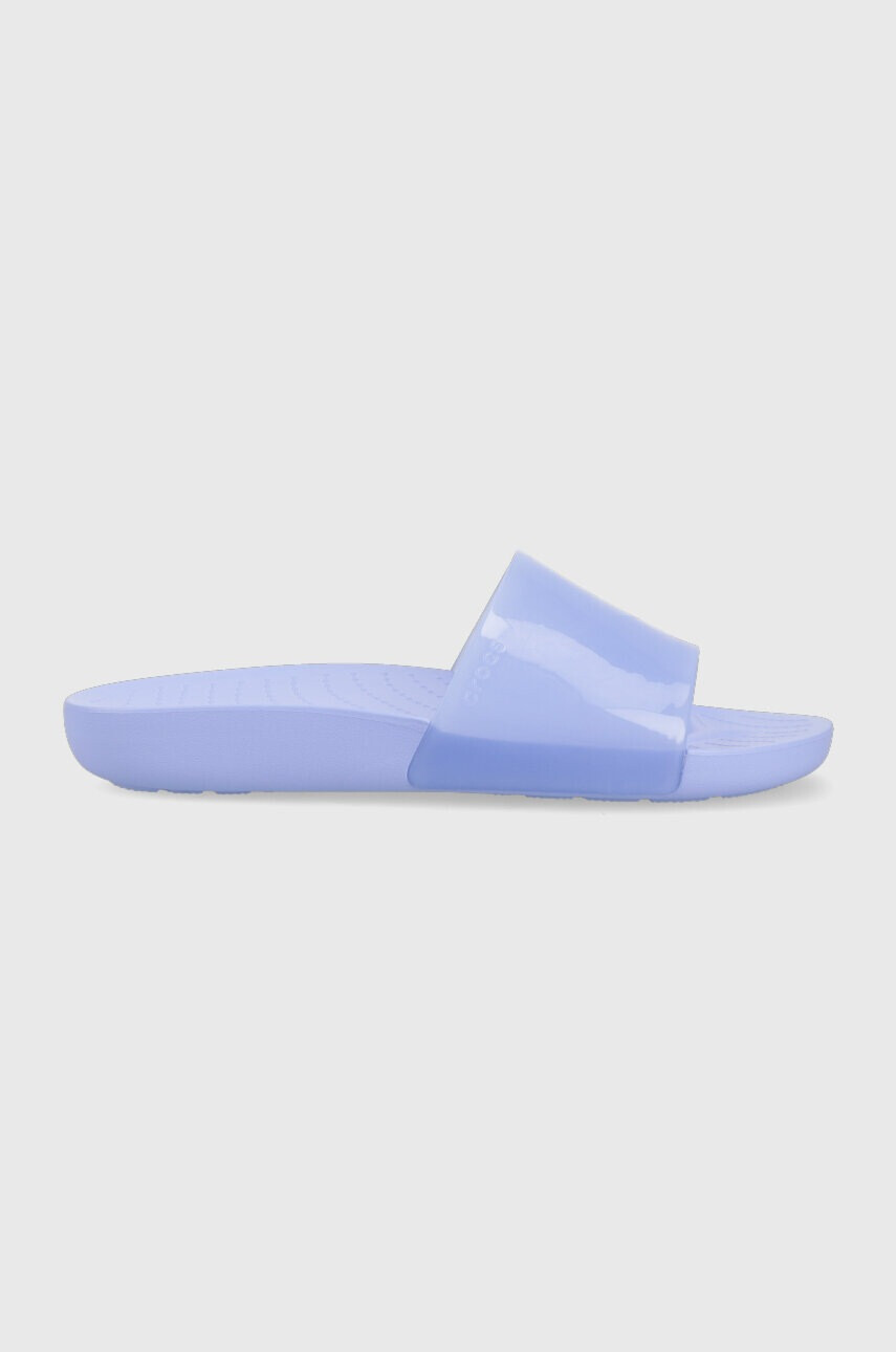 Crocs Чехли Splash Glossy Slide в бяло 208538 - Pepit.bg