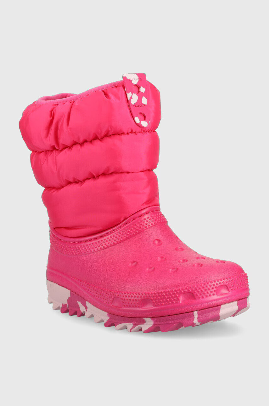 Crocs Детски апрески в розово - Pepit.bg