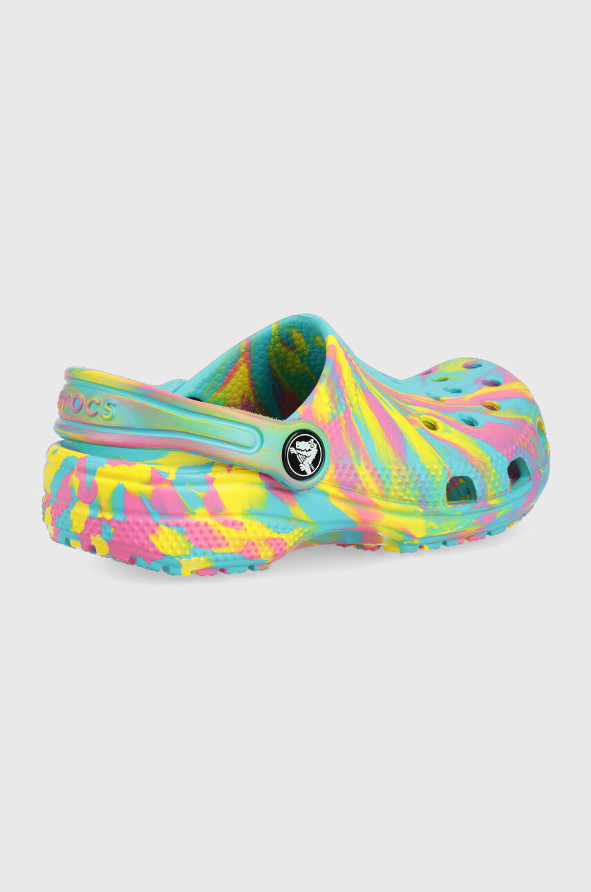 Crocs Детски чехли в тюркоазено - Pepit.bg
