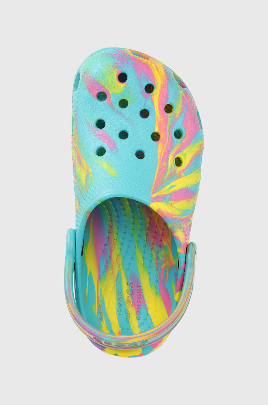 Crocs Детски чехли в тюркоазено - Pepit.bg