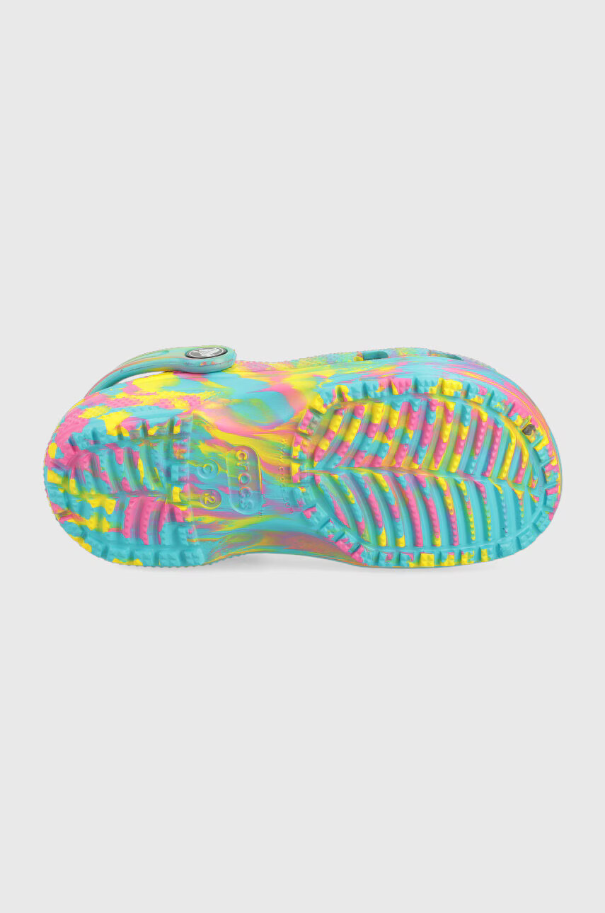 Crocs Детски чехли в тюркоазено - Pepit.bg