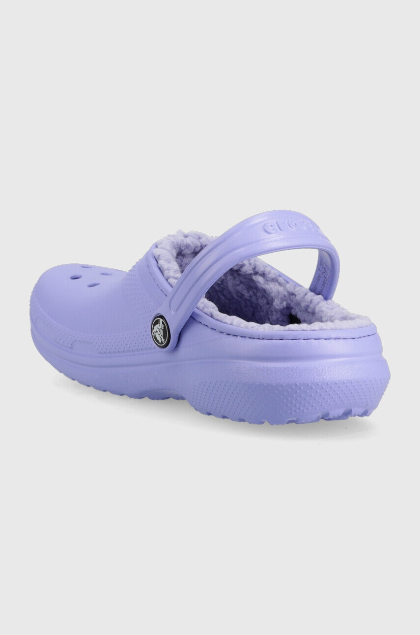 Crocs Детски чехли в лилаво - Pepit.bg