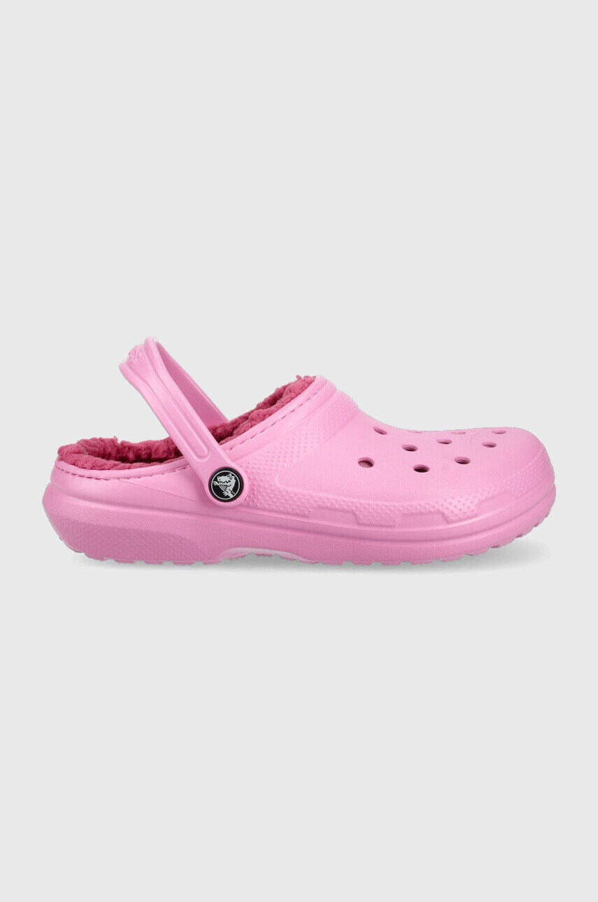 Crocs Детски чехли в розово - Pepit.bg