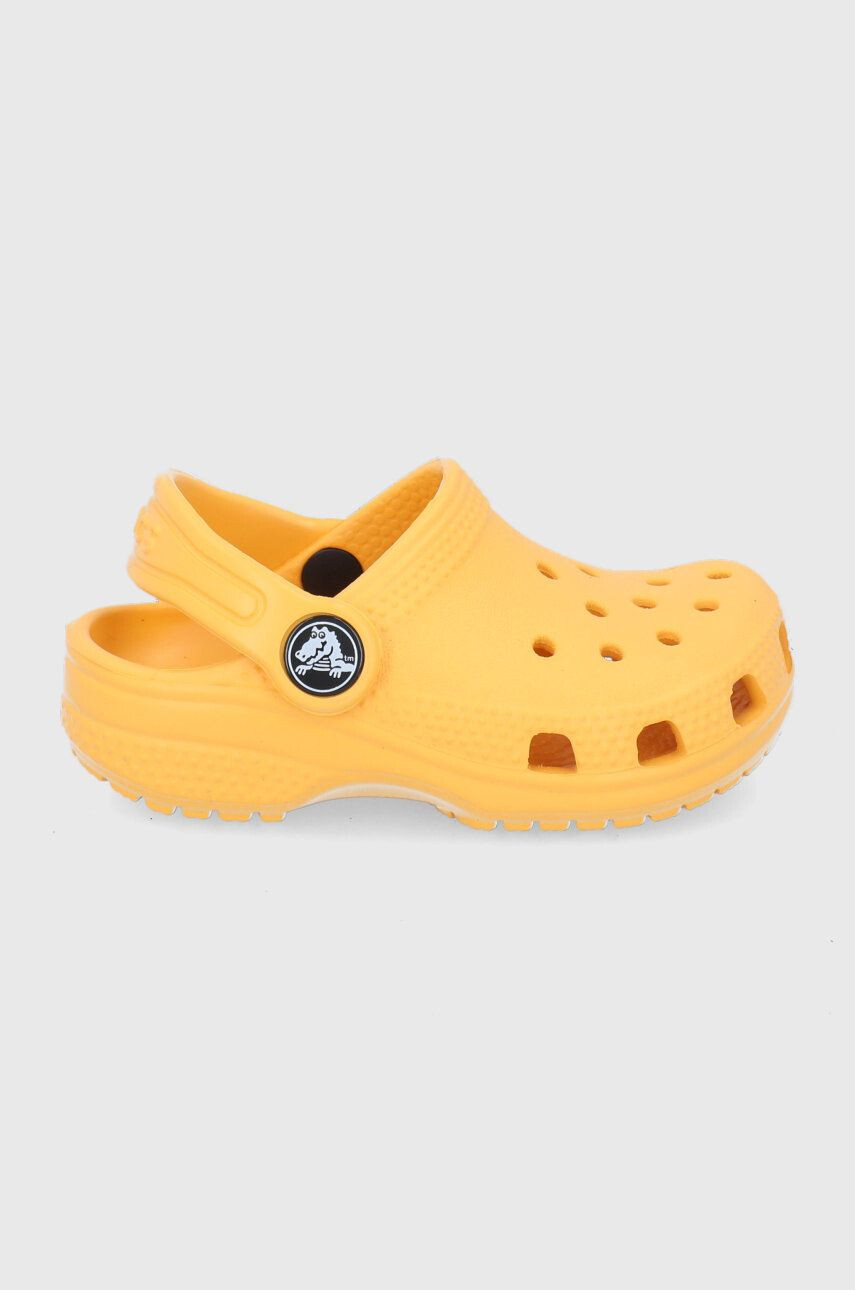 Crocs Детски чехли в оранжево - Pepit.bg