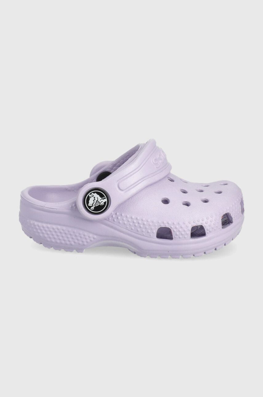 Crocs Детски чехли в лилаво - Pepit.bg