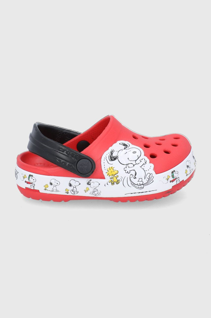 Crocs Детски чехли в червено - Pepit.bg