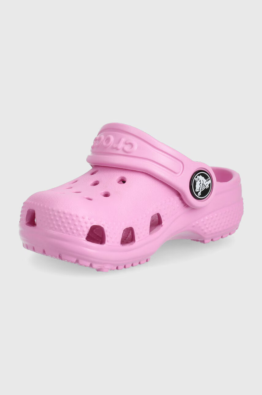 Crocs Детски чехли в розово - Pepit.bg