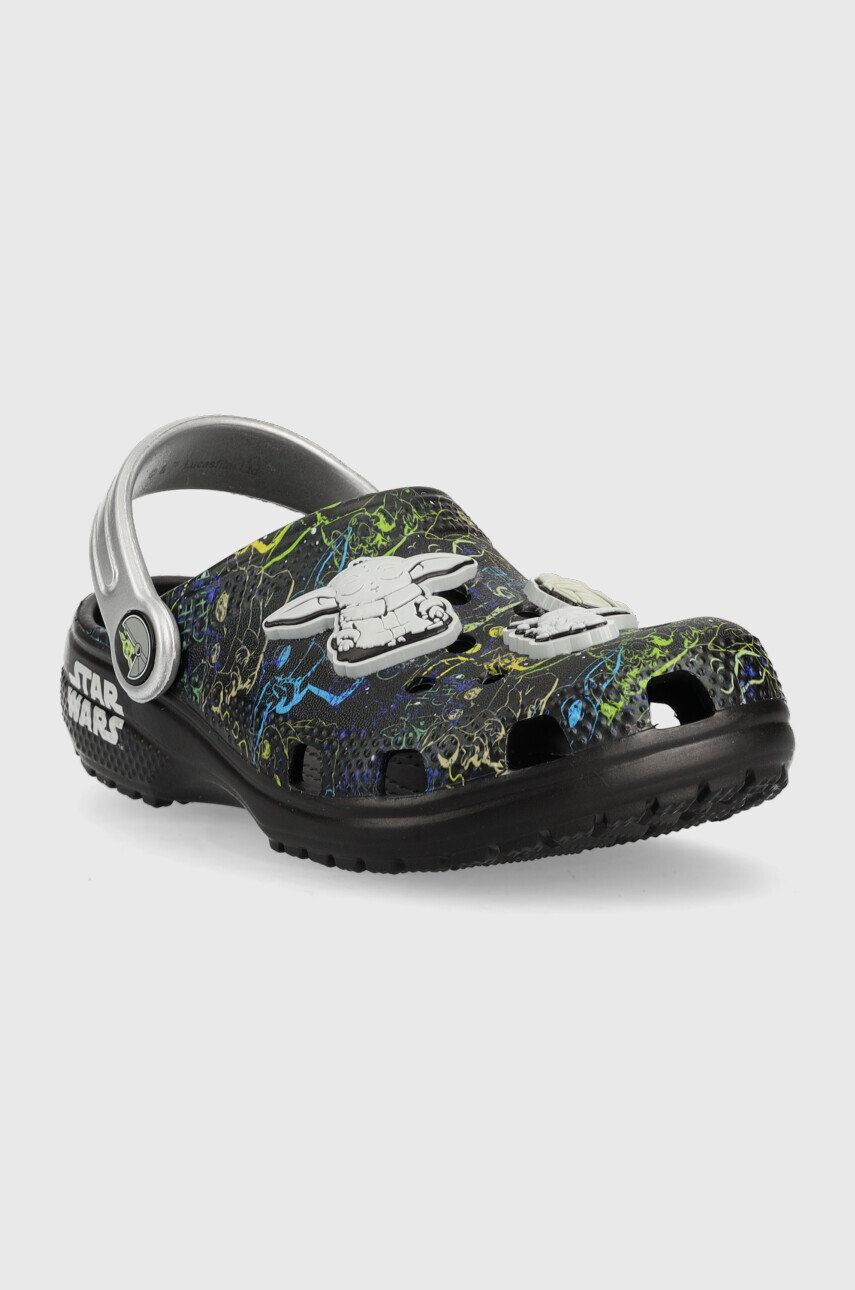 Crocs Детски чехли в черно - Pepit.bg