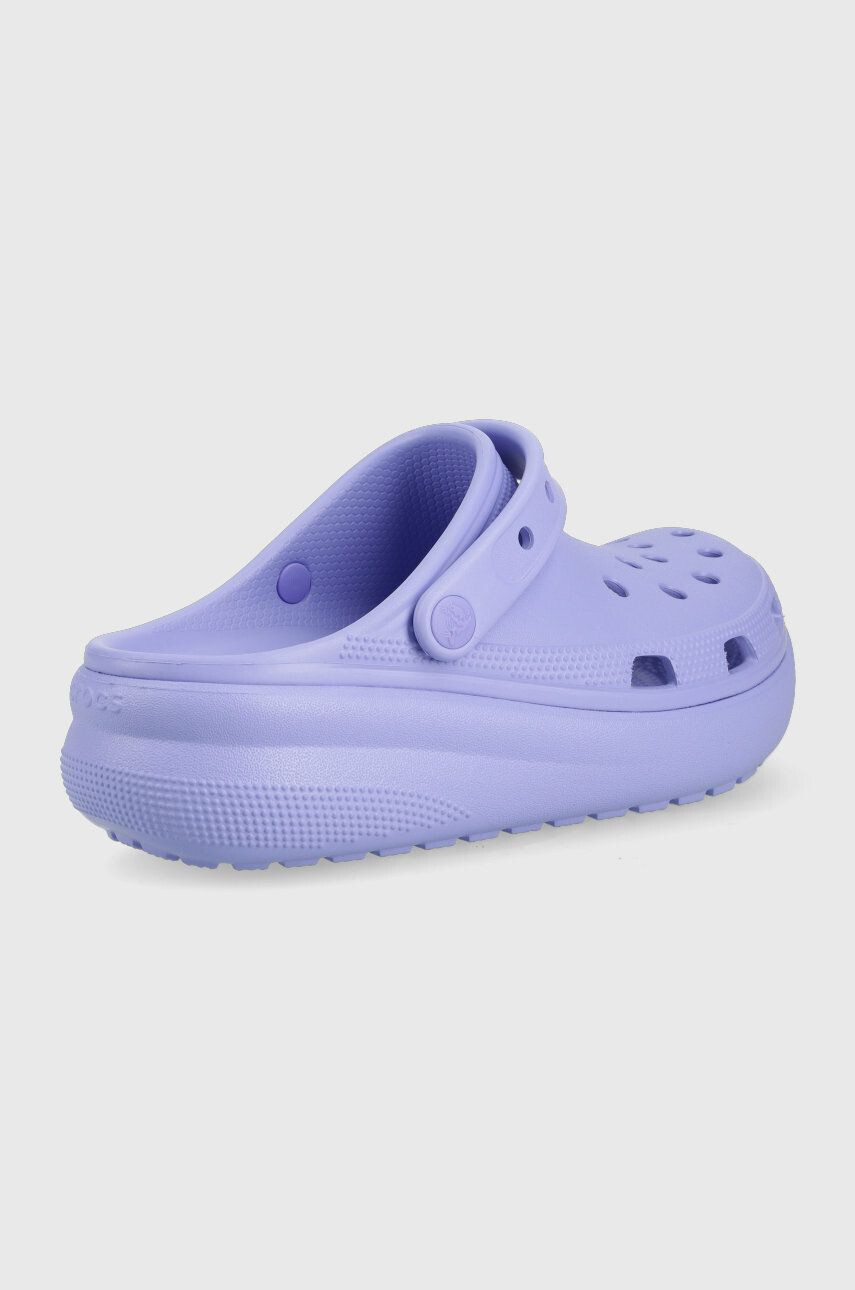 Crocs Детски чехли в лилаво - Pepit.bg