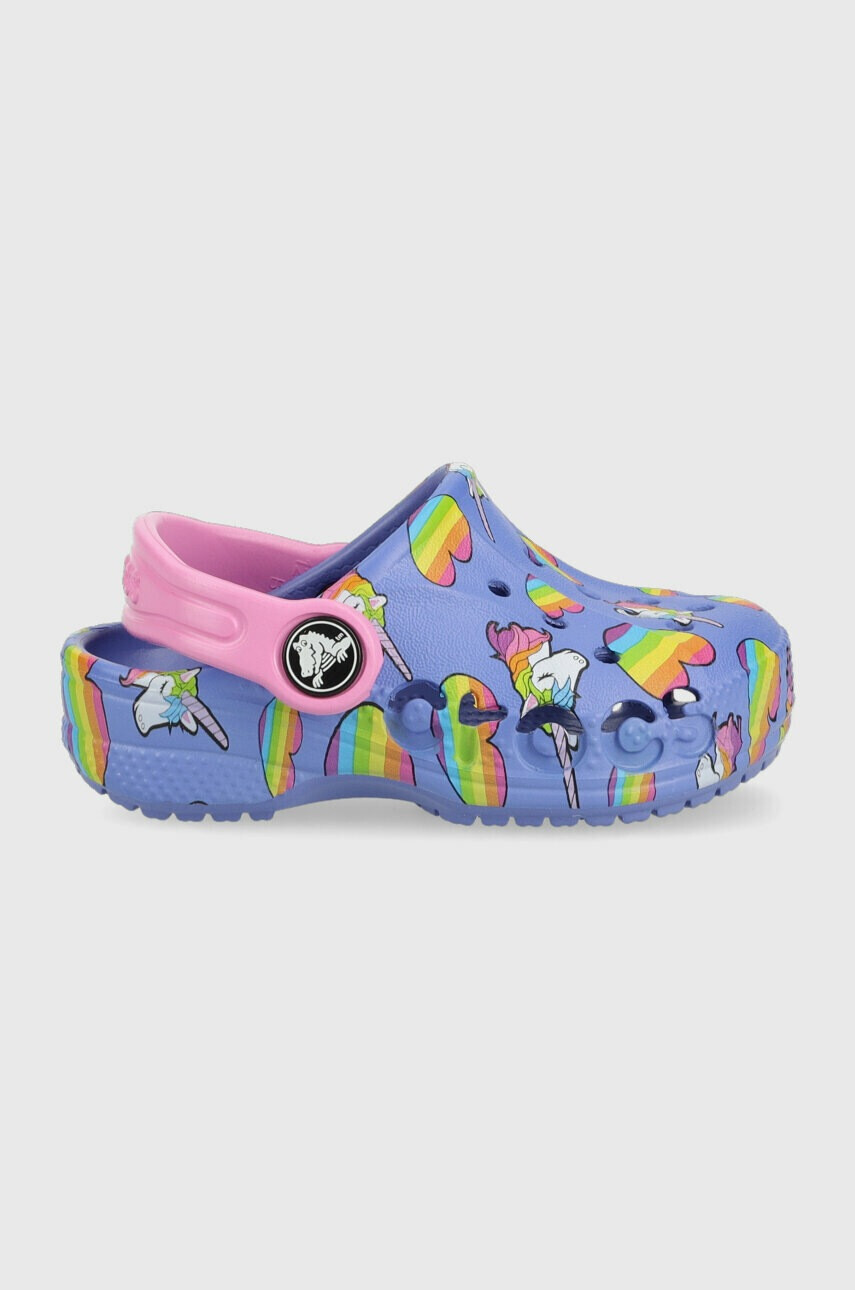 Crocs Детски чехли в лилаво - Pepit.bg