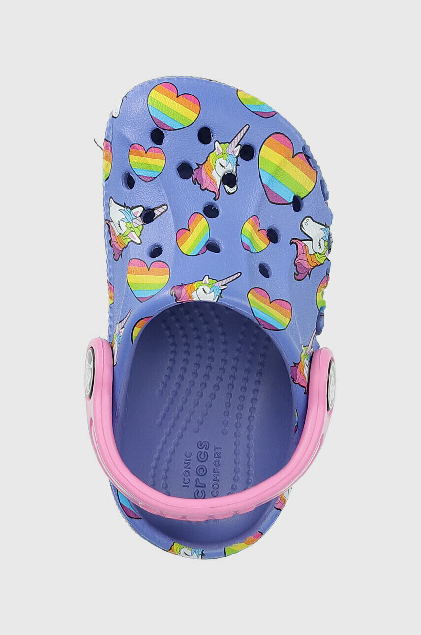 Crocs Детски чехли в лилаво - Pepit.bg