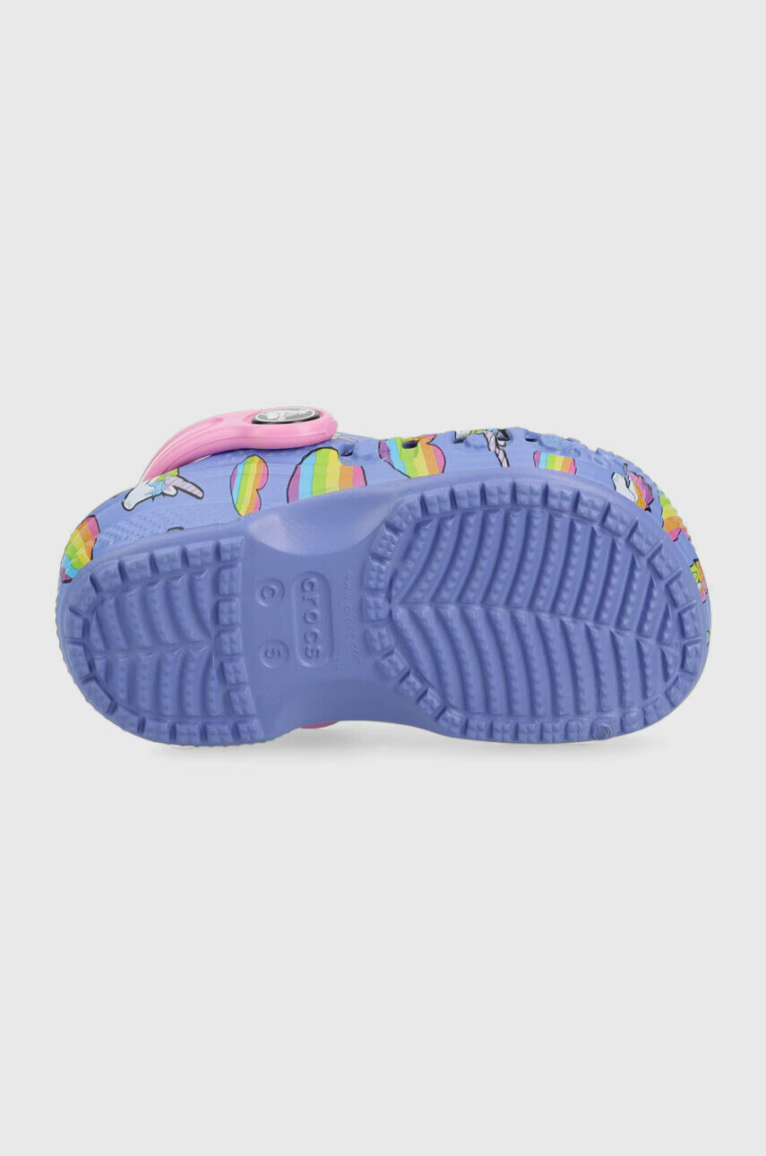 Crocs Детски чехли в лилаво - Pepit.bg