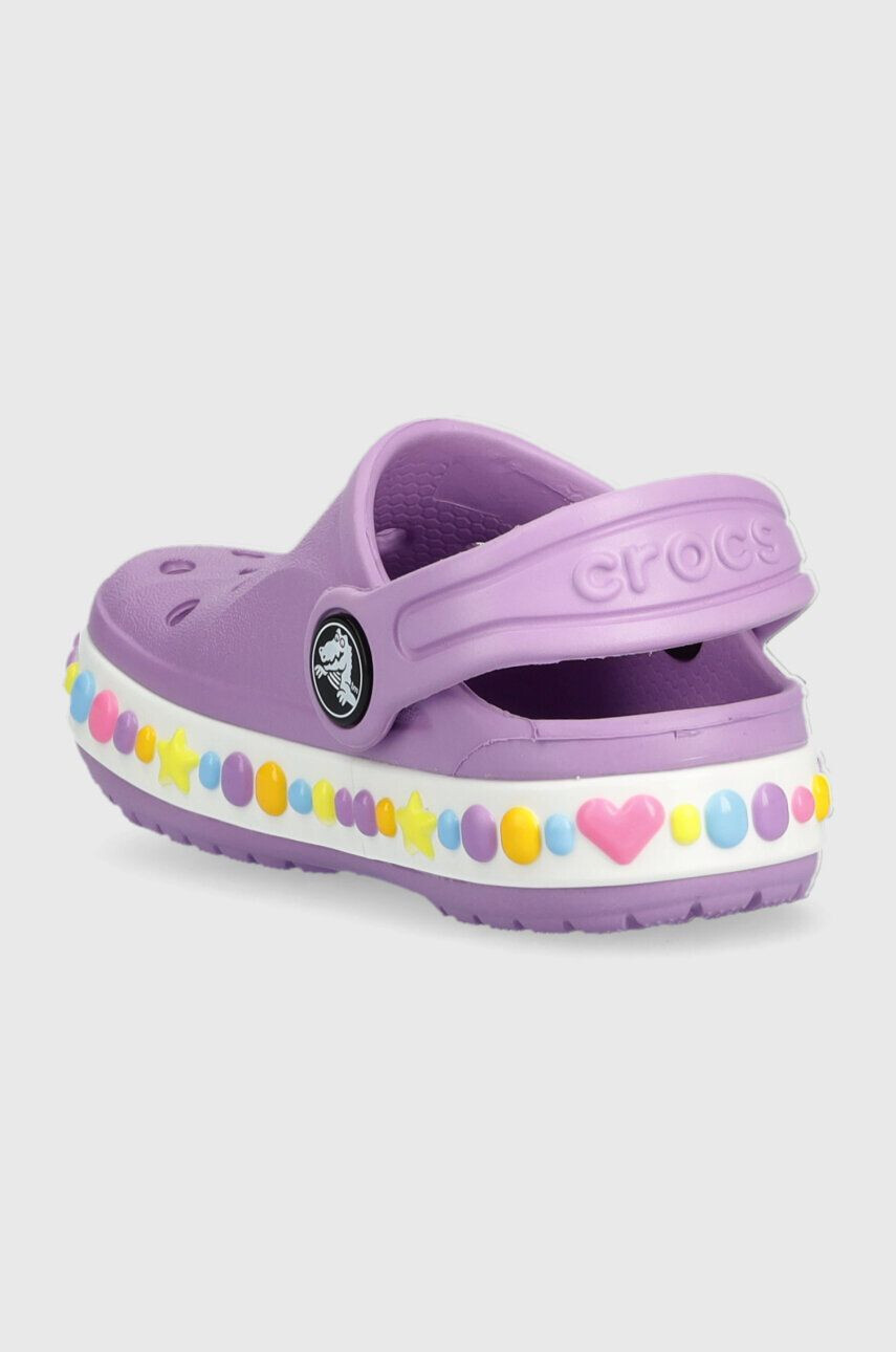 Crocs Детски чехли в лилаво - Pepit.bg