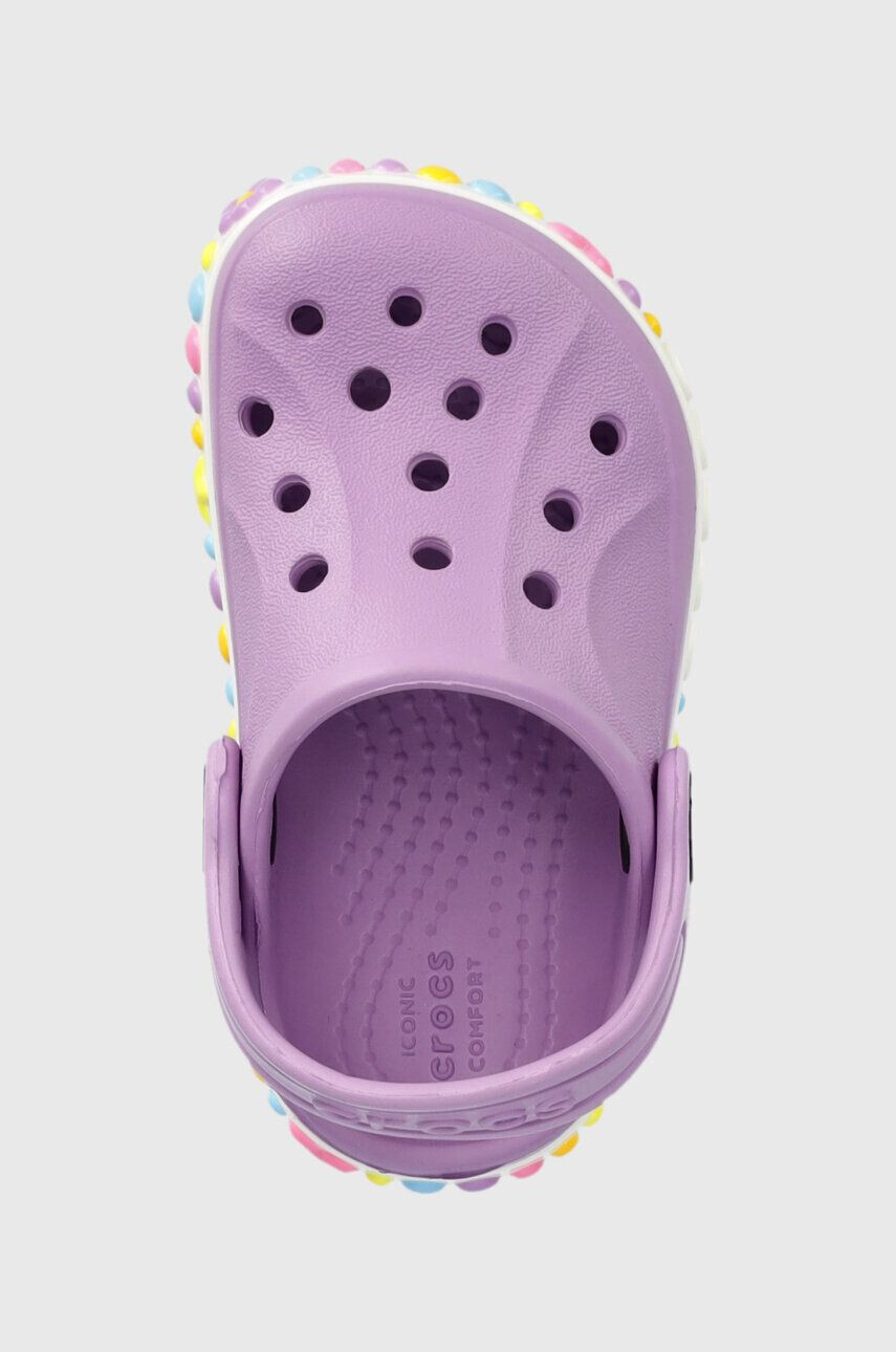 Crocs Детски чехли в лилаво - Pepit.bg