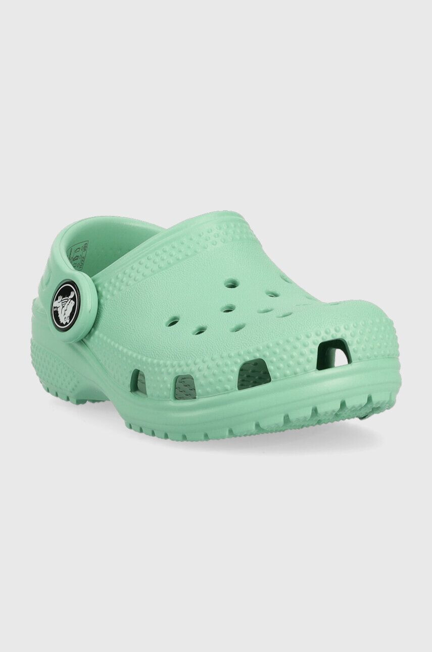 Crocs Детски чехли в тюркоазено - Pepit.bg