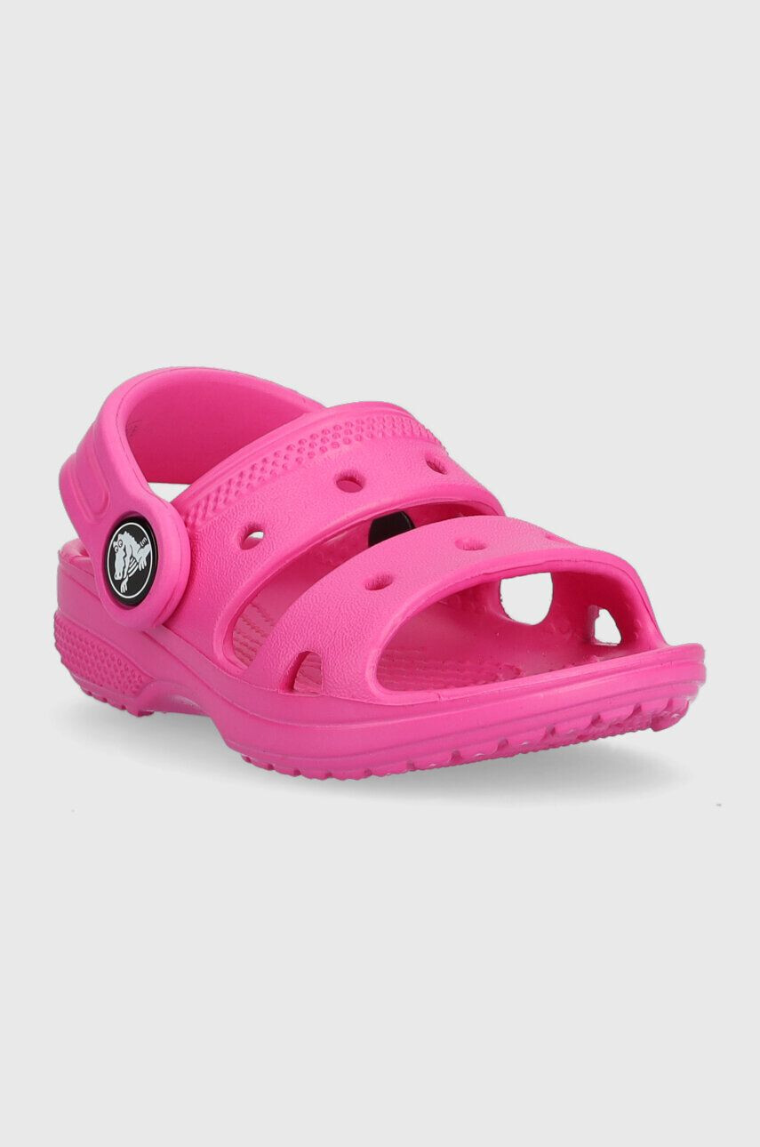 Crocs Детски чехли в розово - Pepit.bg