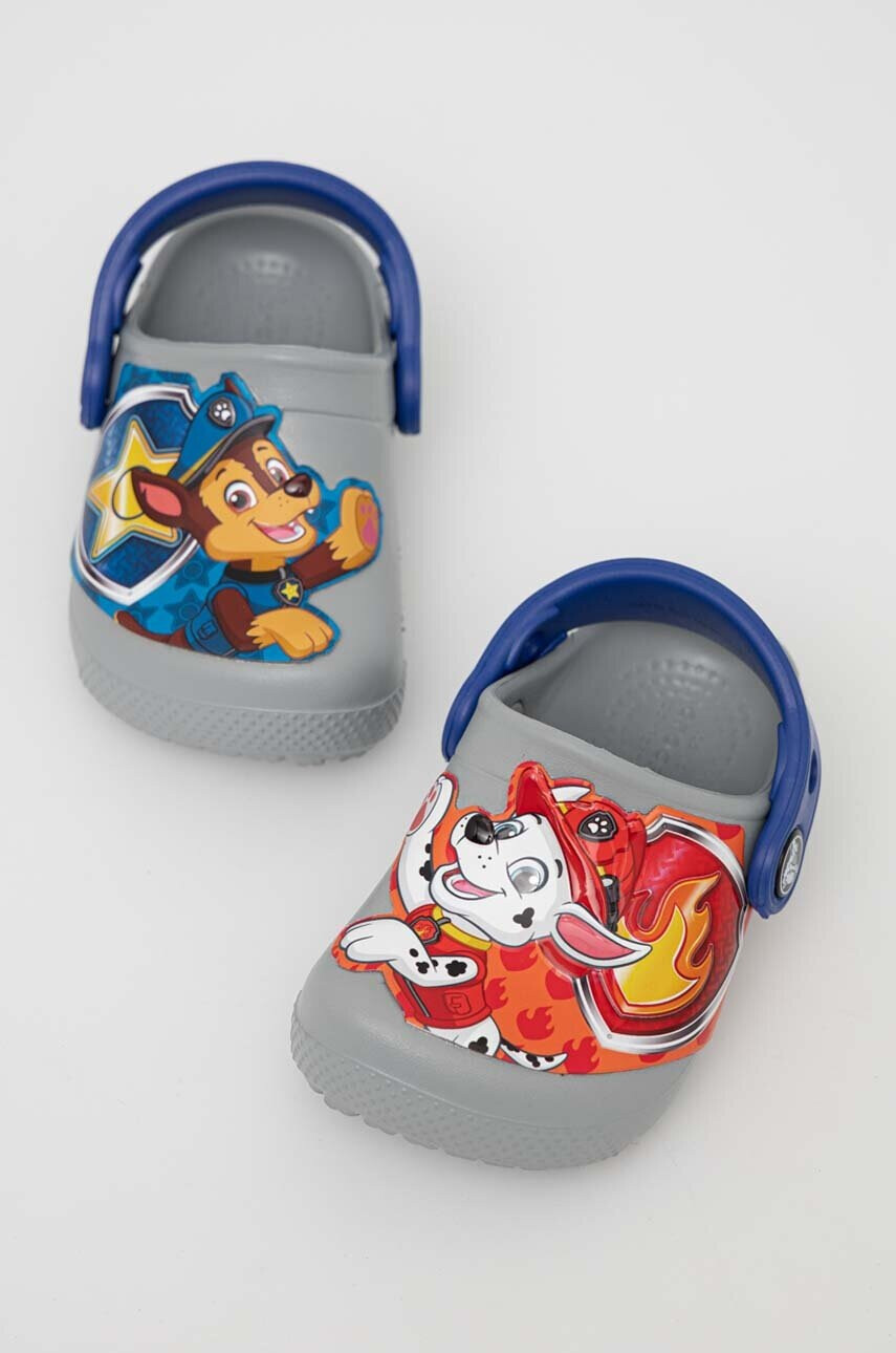 Crocs Детски чехли в сиво - Pepit.bg
