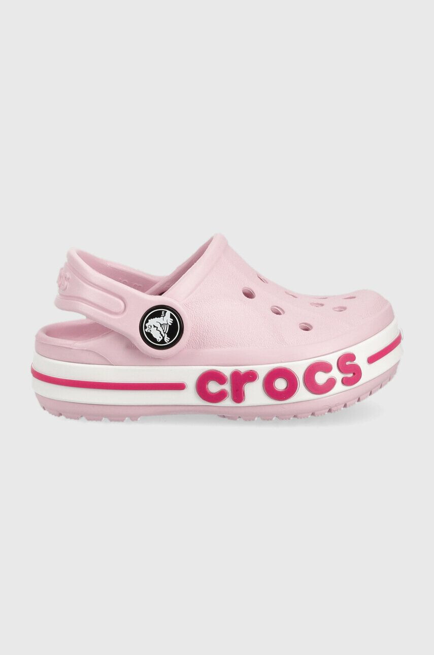 Crocs Детски чехли в розово - Pepit.bg