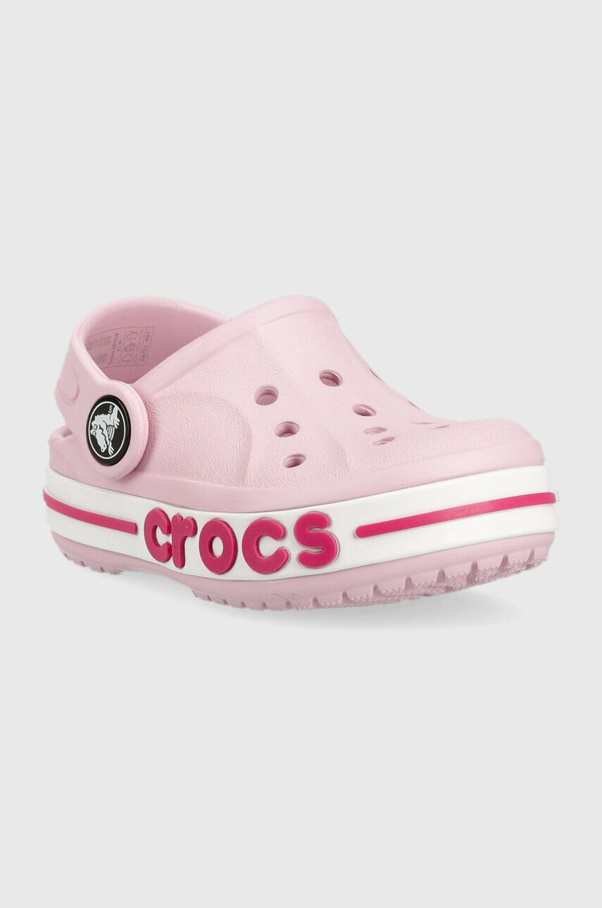 Crocs Детски чехли в розово - Pepit.bg