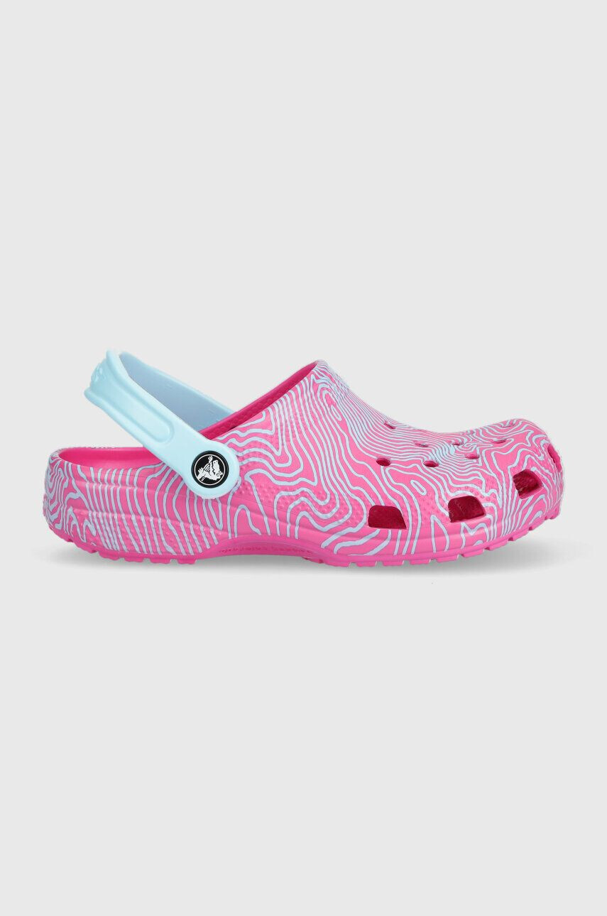 Crocs Детски чехли в розово - Pepit.bg