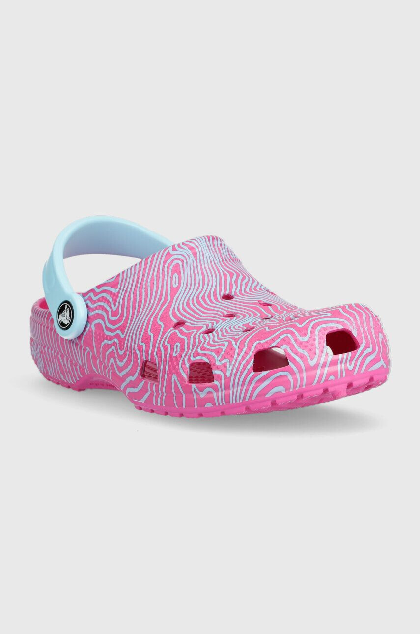 Crocs Детски чехли в розово - Pepit.bg