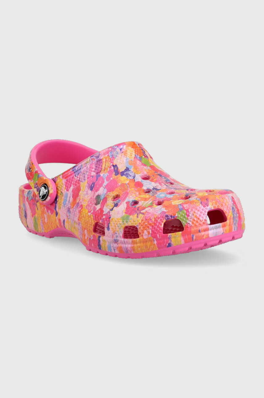 Crocs Детски чехли в розово - Pepit.bg