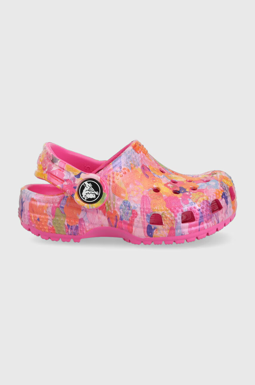Crocs Детски чехли в розово - Pepit.bg