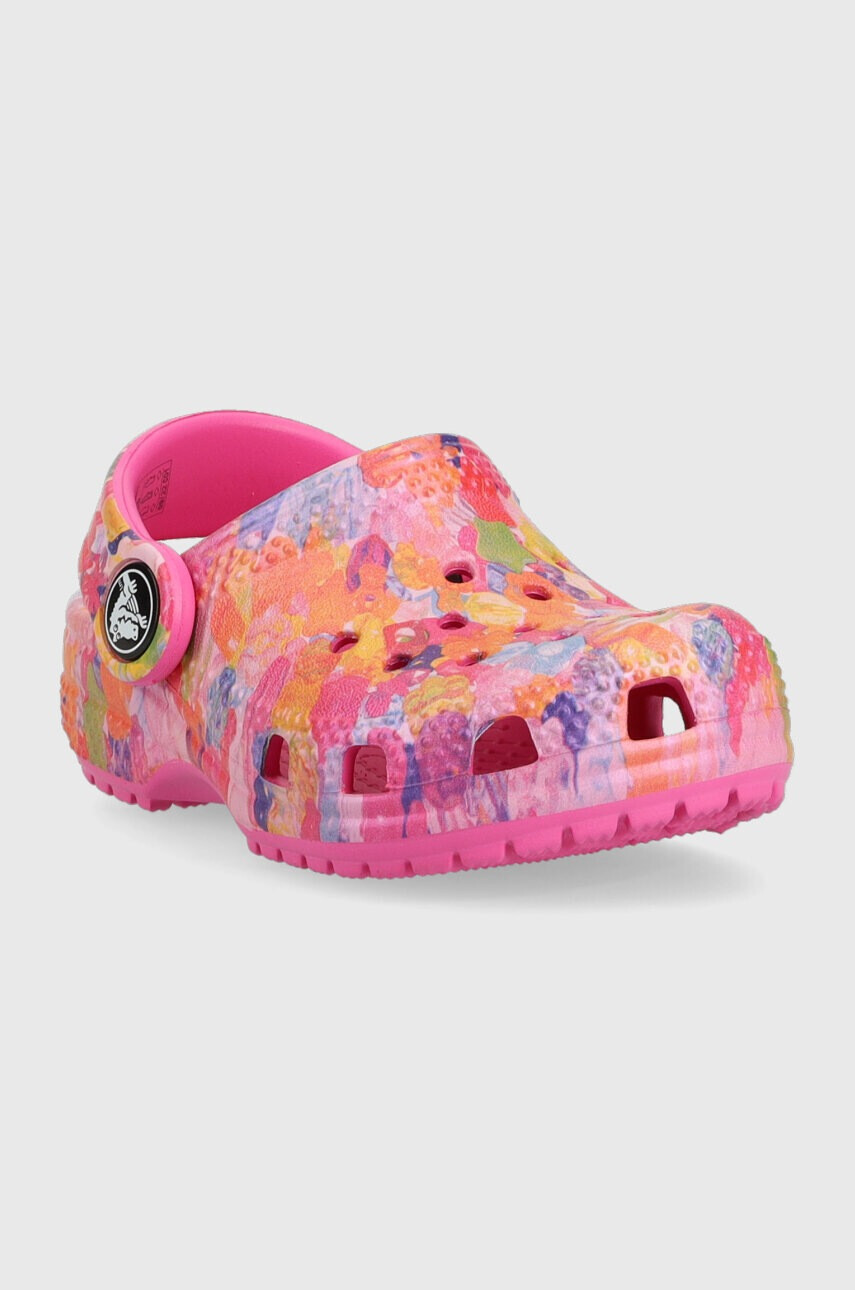 Crocs Детски чехли в розово - Pepit.bg